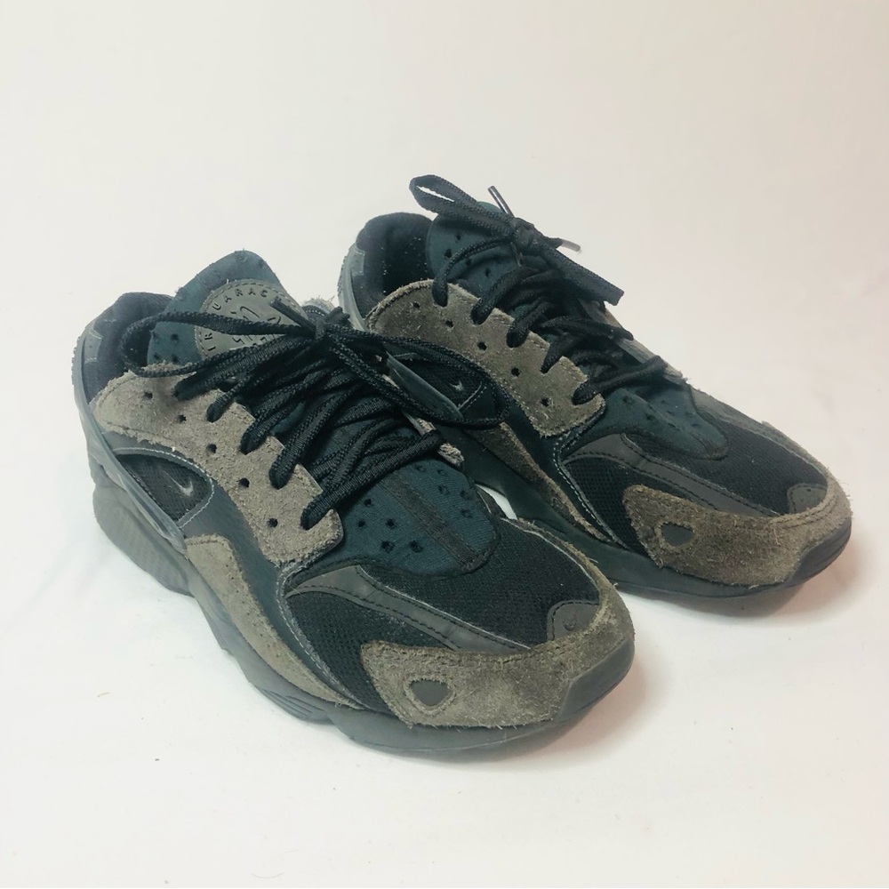 Nike Air Huarache Runner DZ3306-002 Black Mens Running Shoes Casual Sneakers